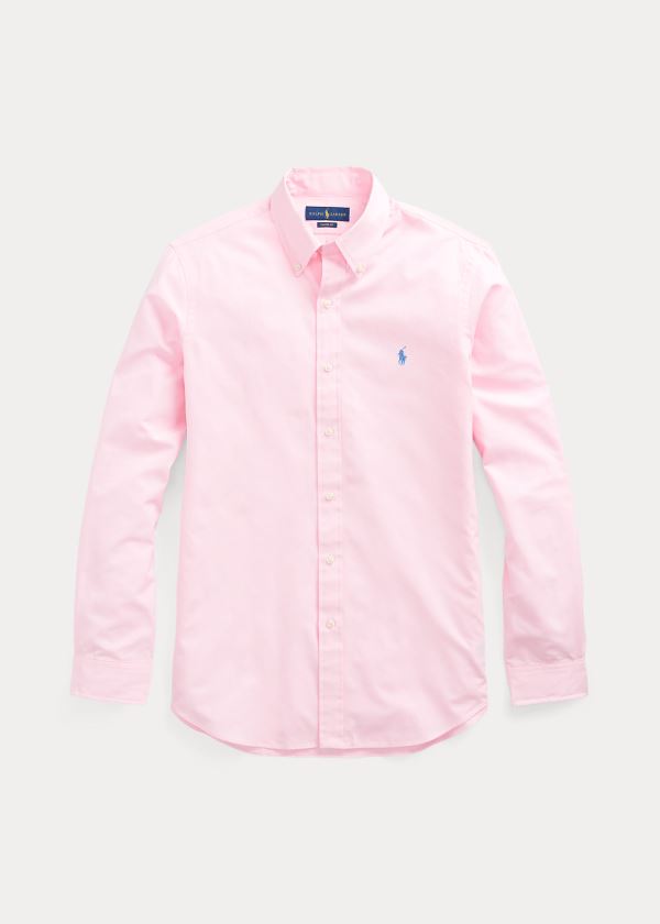 Polo Ralph Lauren Classic Fit Poplin Skjorter Herre Danmark (SZAEU3547)